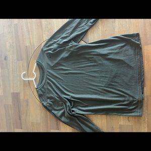 Nike Long Sleeve Dry Fit Green Shirt - XL